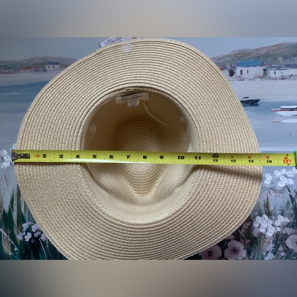 🏖️🌸Jessica Simpson Beachy Sun Hat With Beads🌸🏖️ - Picture 10 of 11